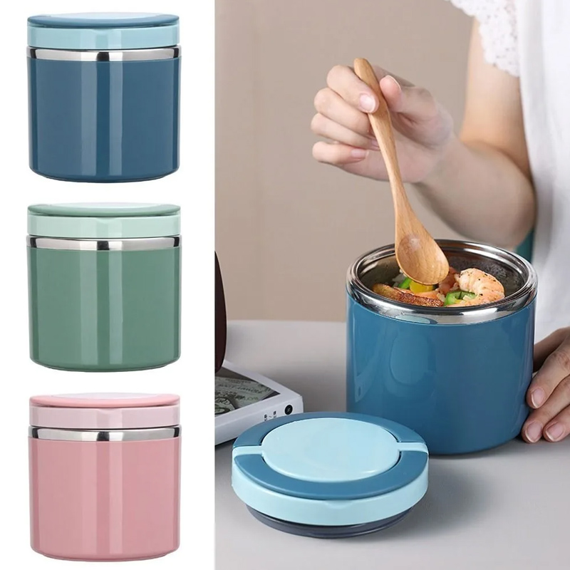 Meal Prep Tupperware - Termos sup, wadah makan siang terisolasi,