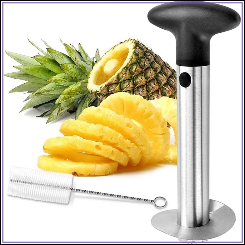 Pineapple Corer Slicer - Alat Pengupas & Pemotong Nanas dari