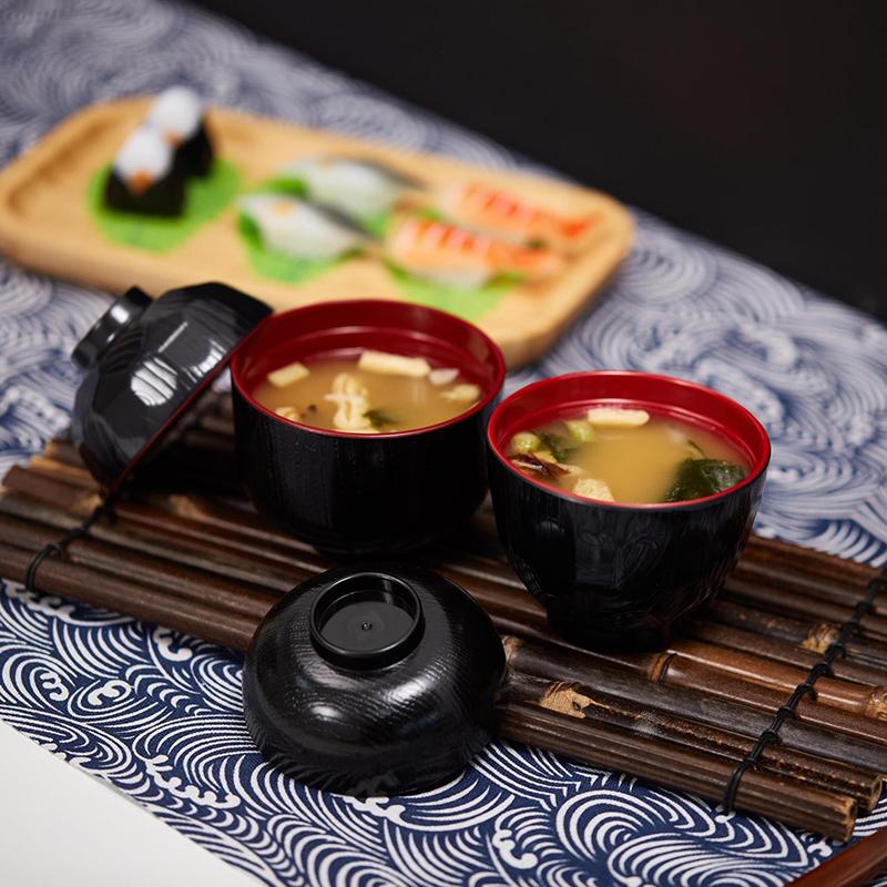 Meal Prep With Rice - Mangkuk Sup Miso 2 Warna dengan