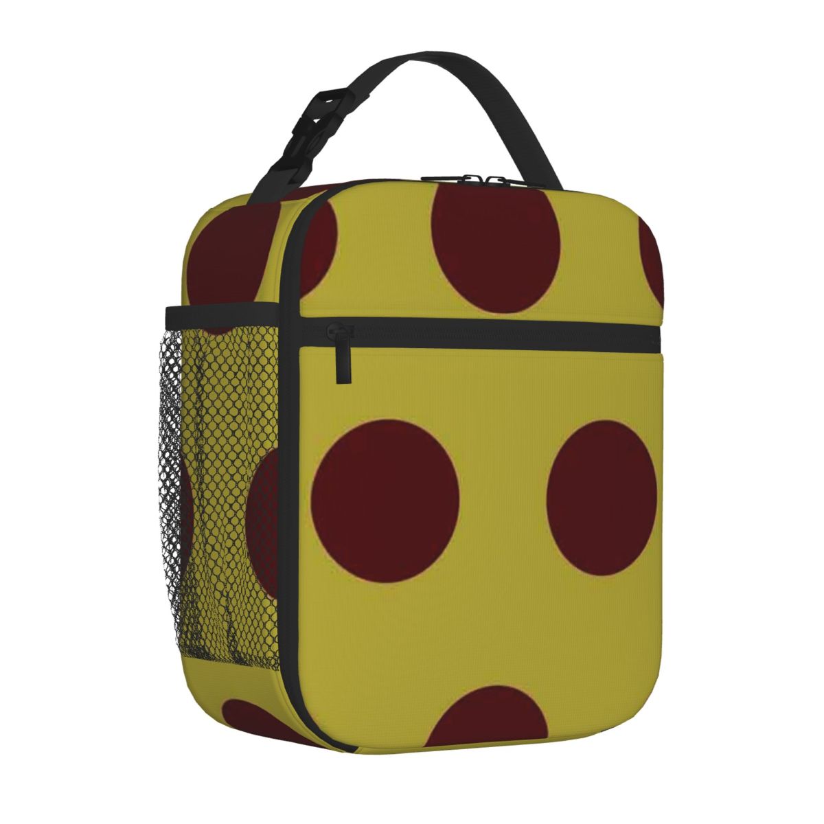 Meal Prep Yellow - Tas Makan Siang Motif Polkadot Besar