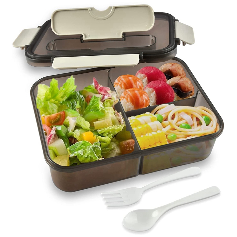 Meal Prep Tupperware - Kotak Makan Siang, Kotak Bento 1500Ml,