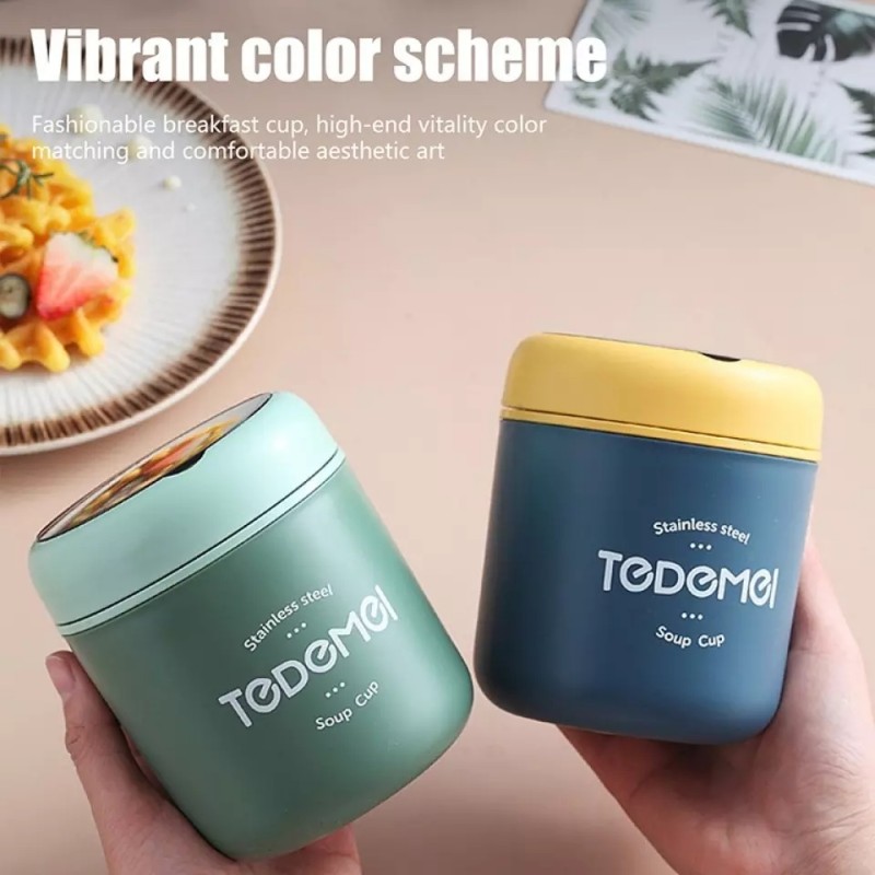 510Ml Kotak Makan Siang Baja T - Meal Prep Tupperware ulasan dan harga