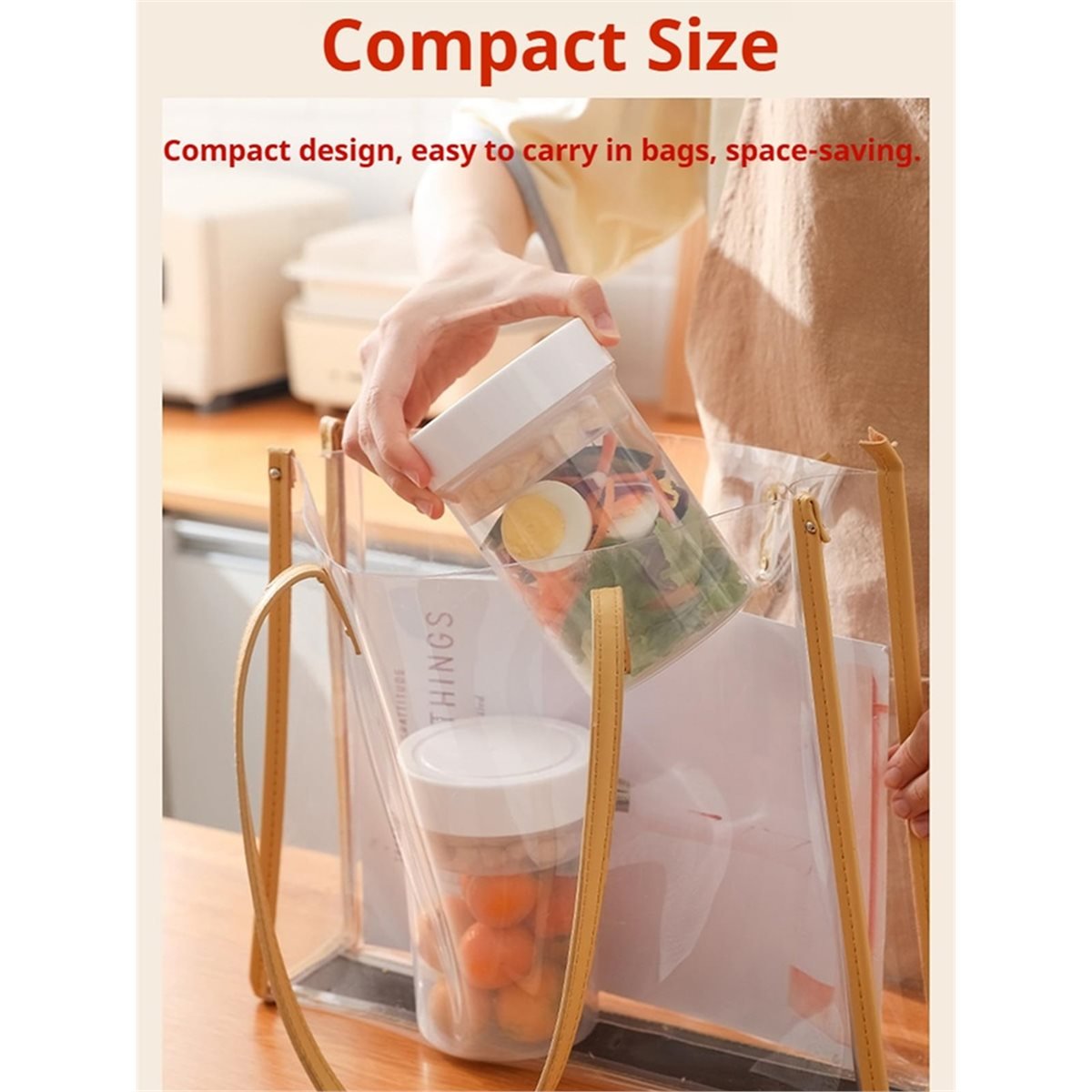 Stoples Salad Anti Bocor - Wad - Meal Prep Jar Salad ulasan dan harga