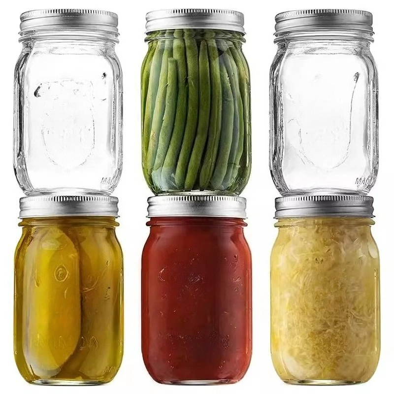 1 Buah Stoples Mason dengan Tu - Meal Prep Jar Salad ulasan dan harga