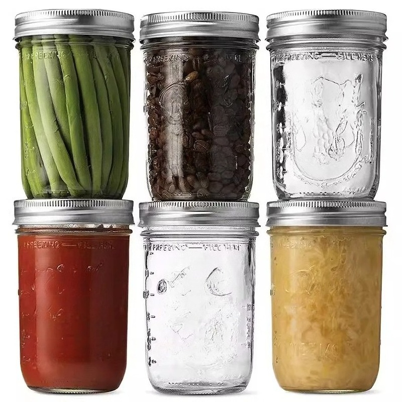 1 Buah Stoples Mason dengan Tu - Meal Prep Jar Salad ulasan dan harga
