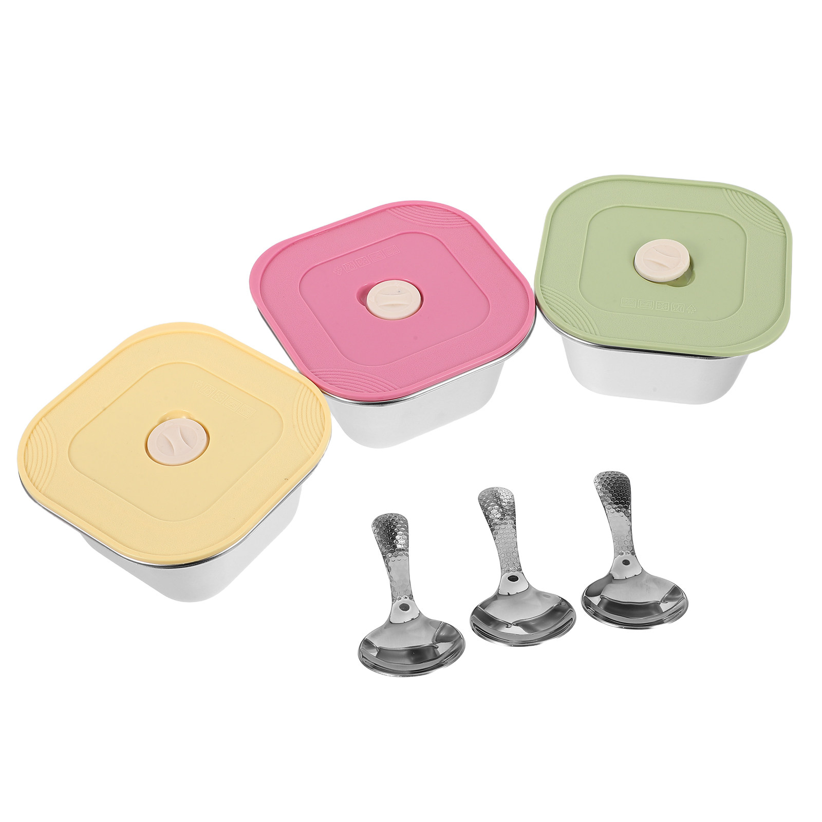 3Pcs Wadah Makanan Ringan Stai - Meal Prep Jar Salad ulasan dan harga