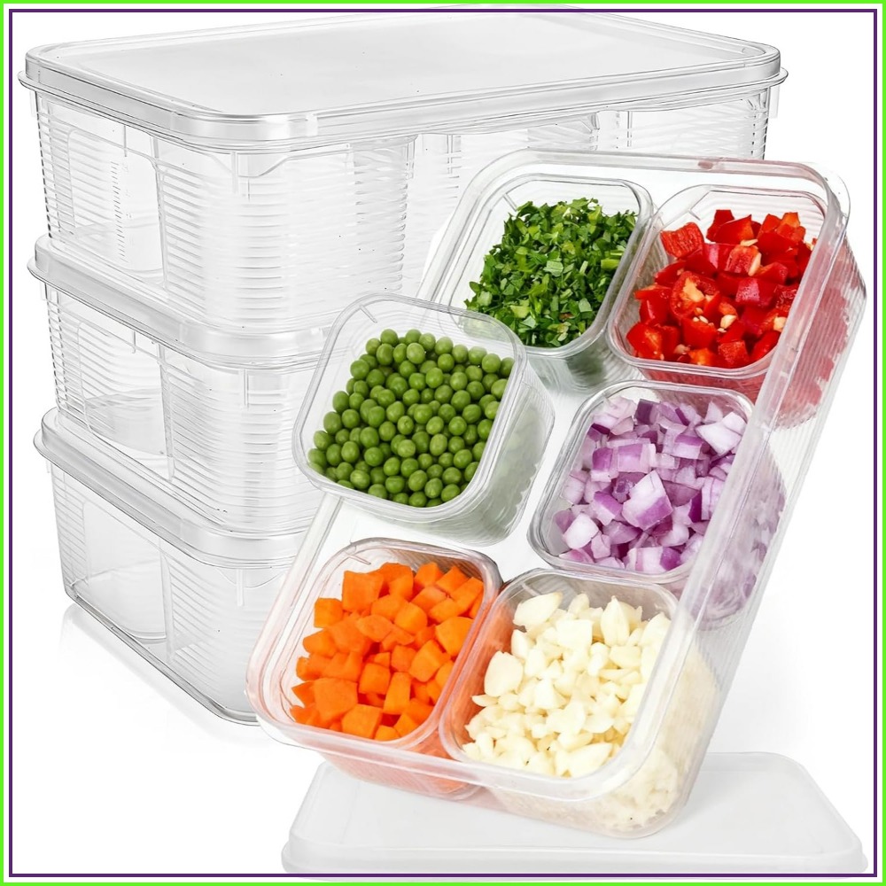 Set Organizer Kulkas 28-Piece  - Meal Prep Veggie ulasan dan harga