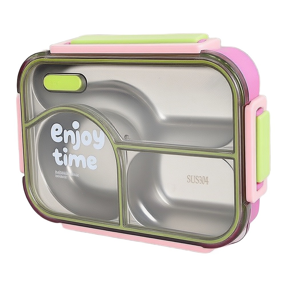 Kotak Makan Stainless Steel An - Meal Prep Yellow ulasan dan harga