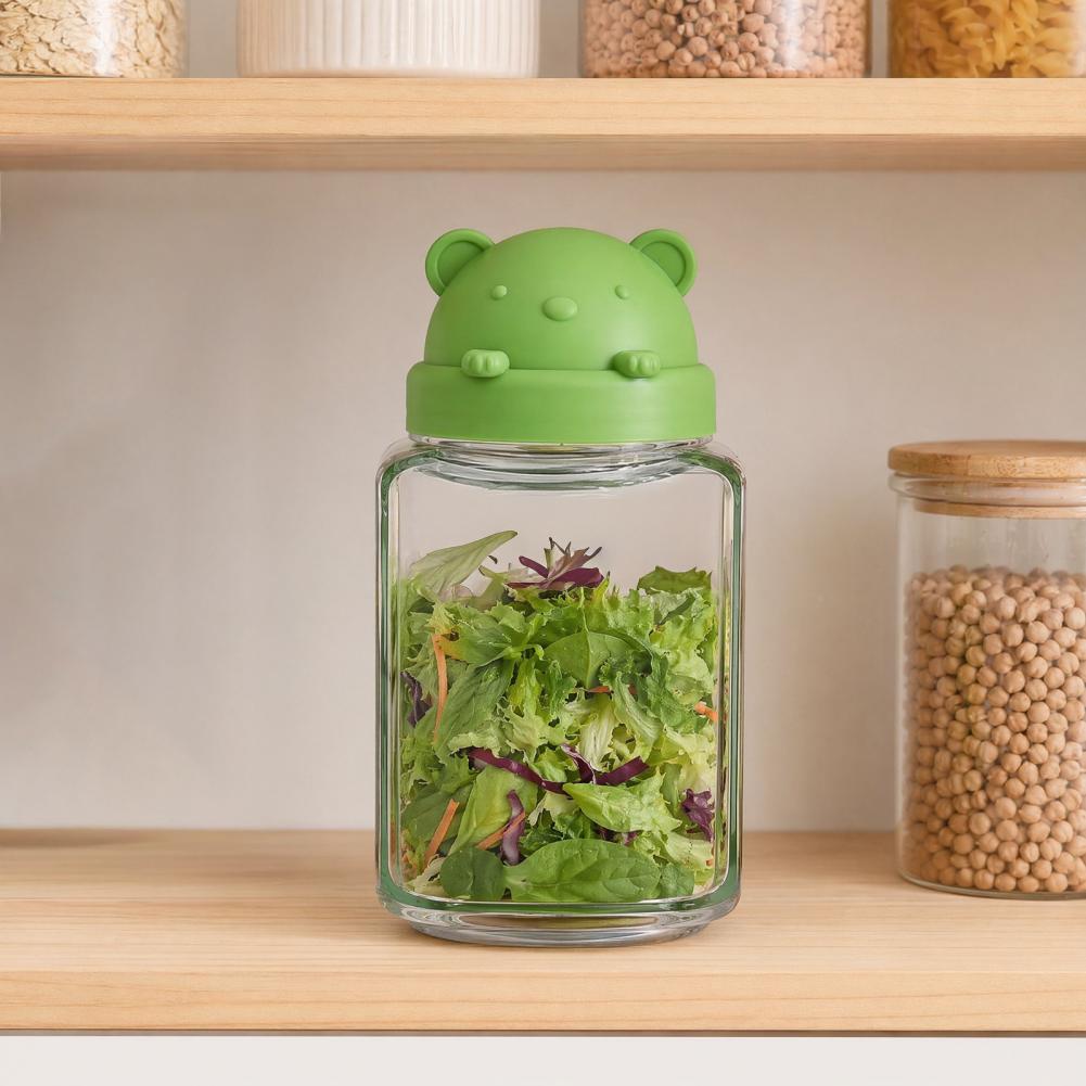 Stoples Penyimpanan Makanan Ak - Meal Prep Jar Salad ulasan dan harga