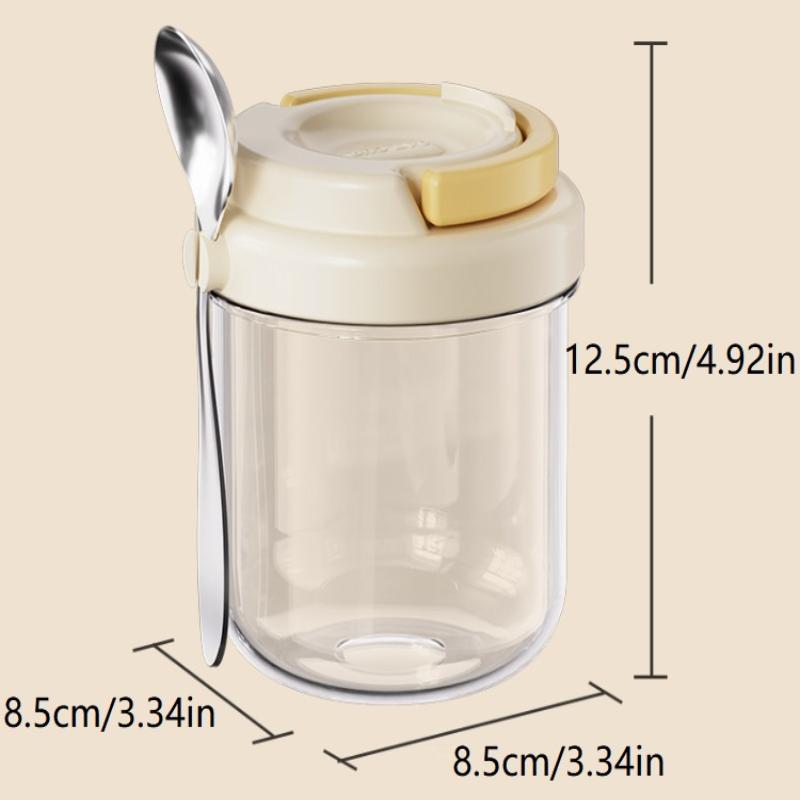 [E] Cangkir Sarapan Portabel u - Meal Prep Yogurt Containers ulasan dan harga