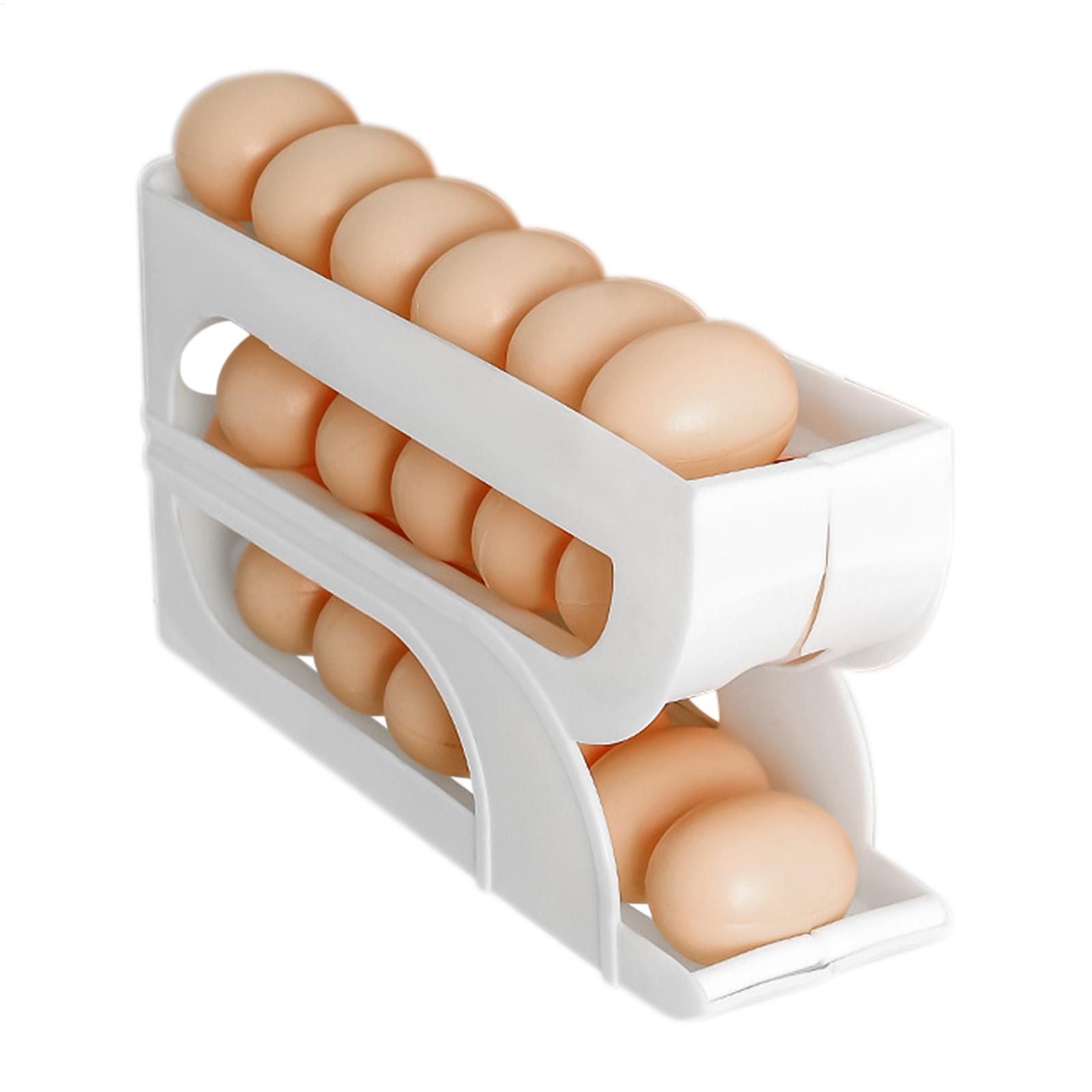 Rak Telur Otomatis 3 Tingkat u - Meal Prep Yellow ulasan dan harga