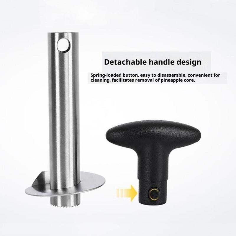【CC】Pemotong Nanas Baja Tahan  - Pineapple Corer Slicer ulasan dan harga