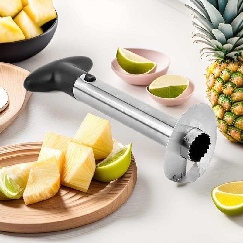 【CC】Pemotong Nanas Baja Tahan  - Pineapple Corer Slicer ulasan dan harga