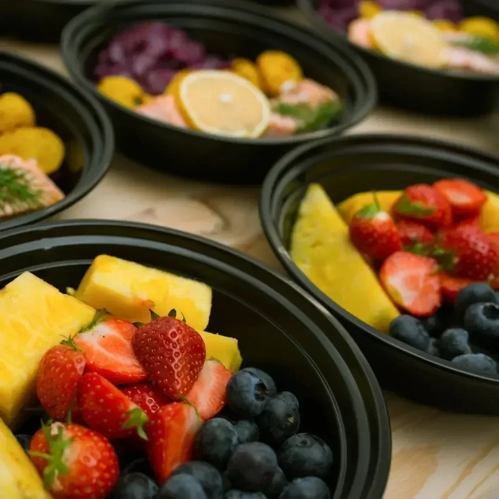 Wadah makanan plastik, wadah m - Meal Prep Tupperware ulasan dan harga