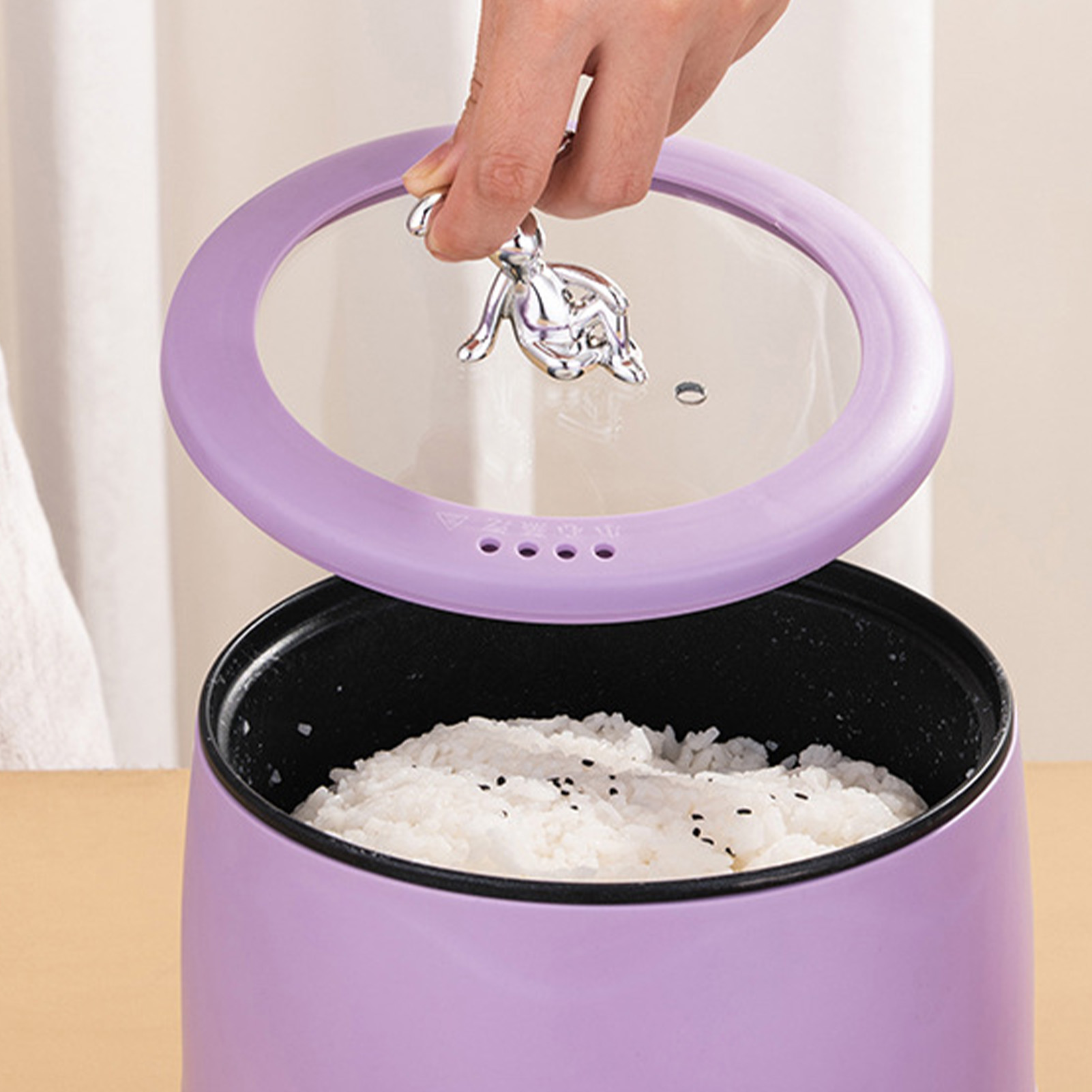 Penanak Nasi Mini Listrik Pint - Meal Prep With Rice ulasan dan harga