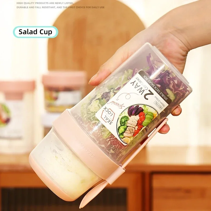 JUSTINLAU Cangkir Salad Pengur - Meal Prep Tupperware ulasan dan harga