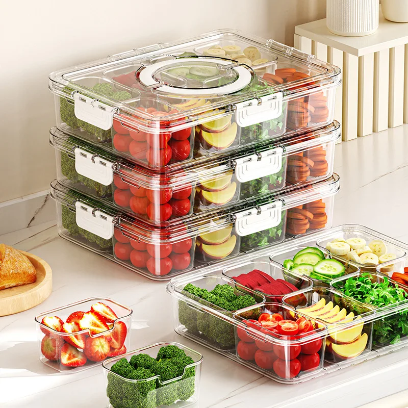 Wadah Penyimpanan Makanan Mult - Meal Prep Veggie ulasan dan harga