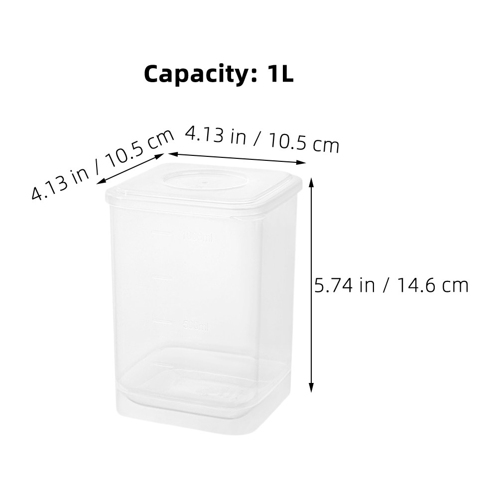 Kotak Penyimpanan Yogurt Plast - Meal Prep Yogurt Containers ulasan dan harga