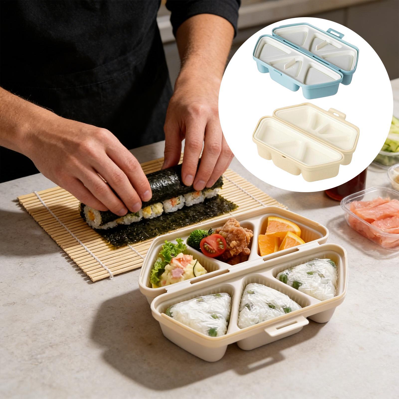 Cetakan Sushi 6 Lubang Bentuk  - Meal Prep With Rice ulasan dan harga