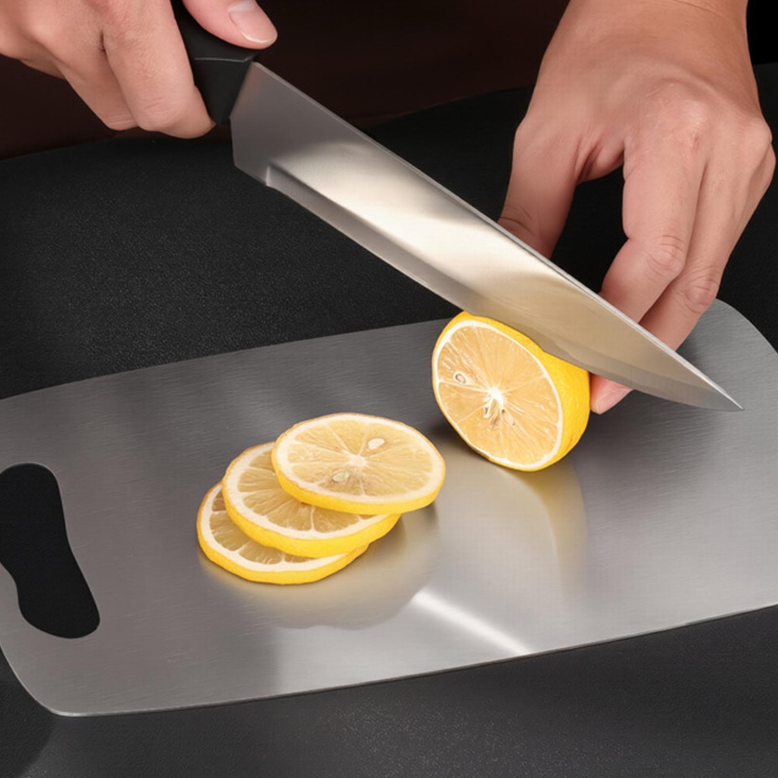 Papan Pemotong Stainless Steel - Meal Prep Veggie ulasan dan harga