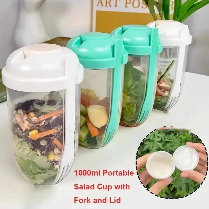 Mangkuk Salad Portabel dengan  - Meal Prep Yogurt Containers ulasan dan harga