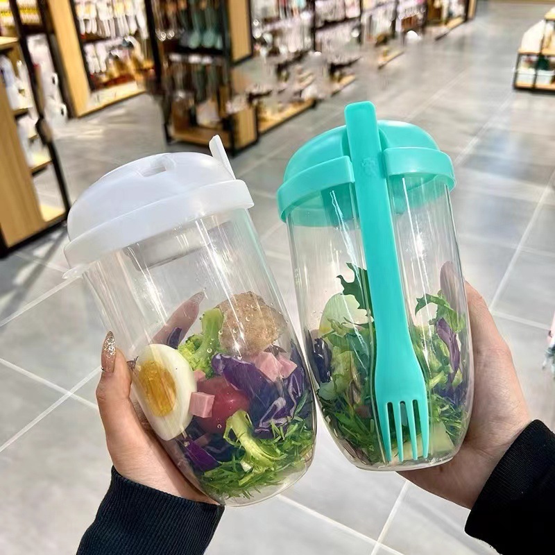 Mangkuk Salad Portabel dengan  - Meal Prep Yogurt Containers ulasan dan harga