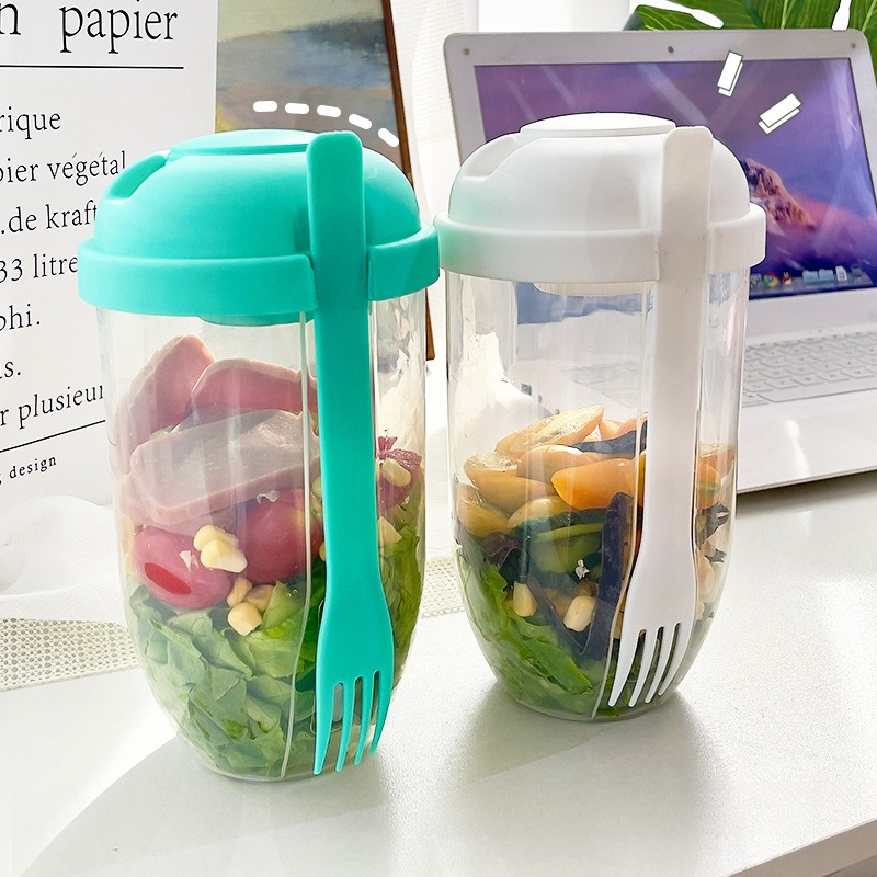 Mangkuk Salad Portabel dengan  - Meal Prep Yogurt Containers ulasan dan harga
