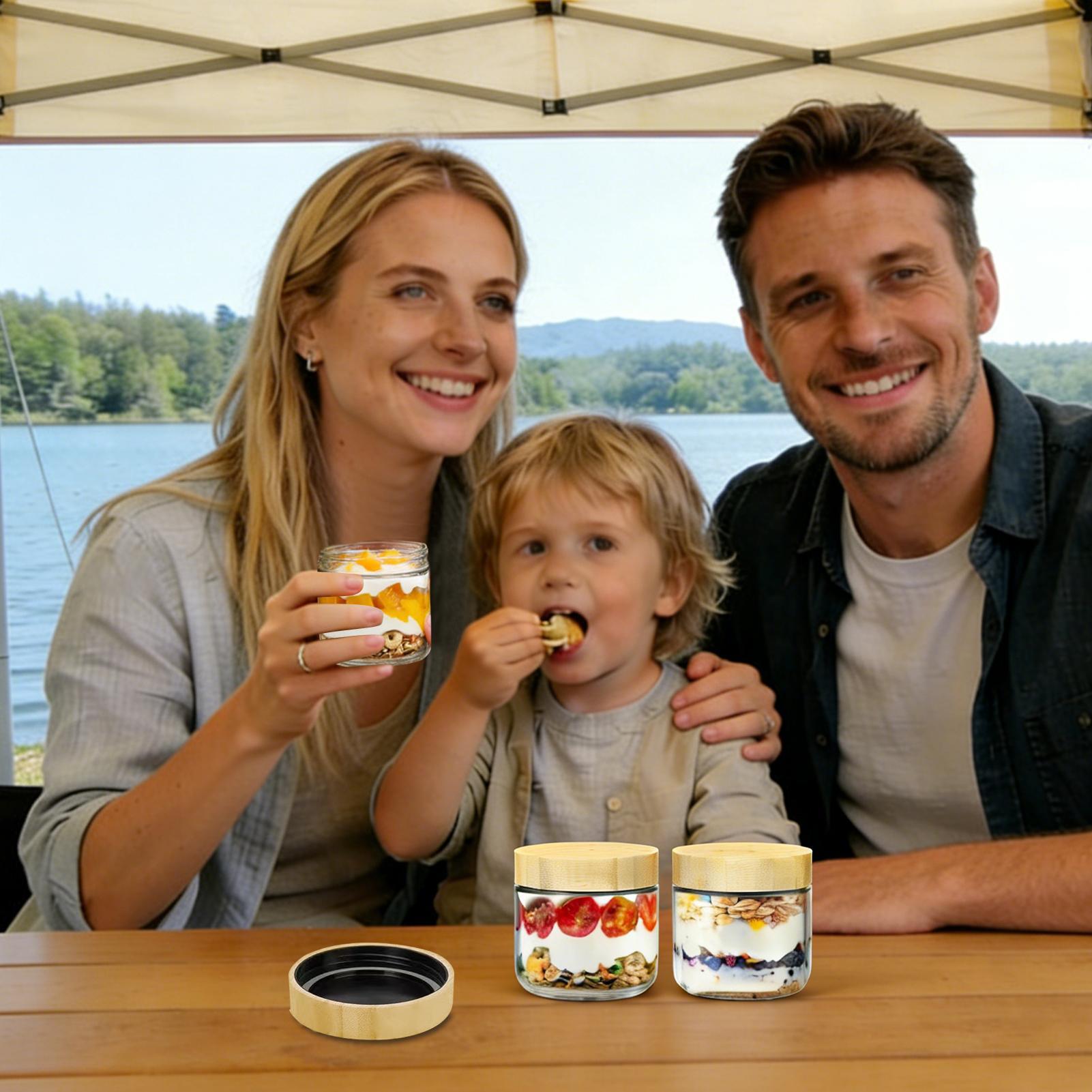 Stoples Overnight Oats 4 X 300 - Meal Prep Yogurt Containers ulasan dan harga