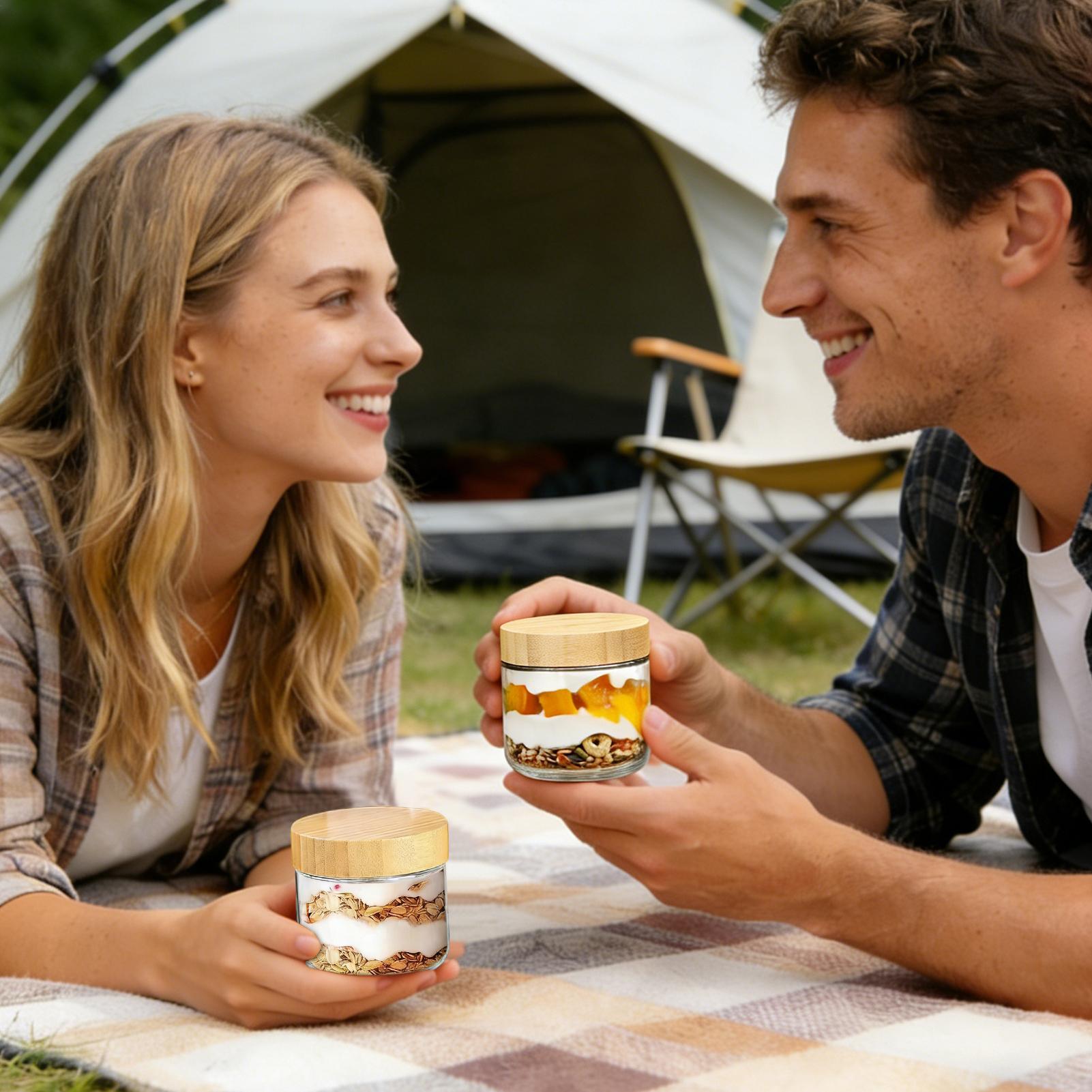 Stoples Overnight Oats 4 X 300 - Meal Prep Yogurt Containers ulasan dan harga
