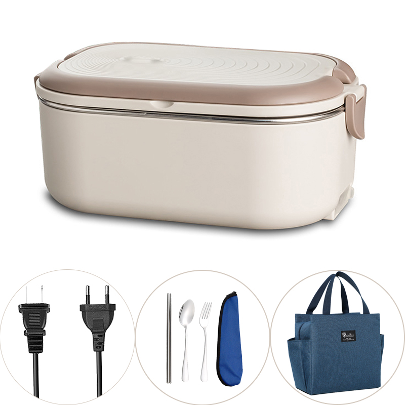 Kotak makan siang listrik 220V - Meal Prep Tupperware ulasan dan harga