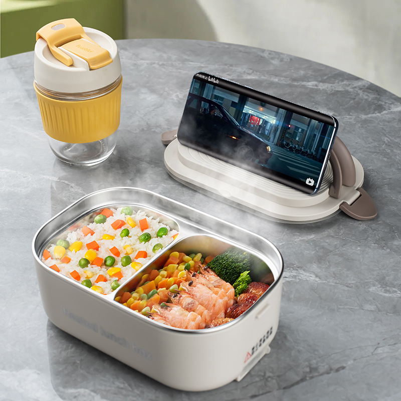 Kotak makan siang listrik 220V - Meal Prep Tupperware ulasan dan harga