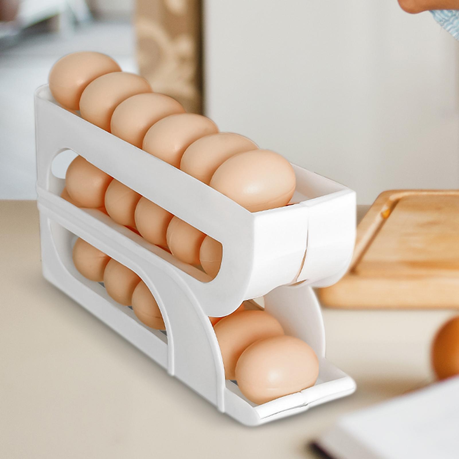 Rak Telur Otomatis 3 Tingkat u - Meal Prep Yellow ulasan dan harga