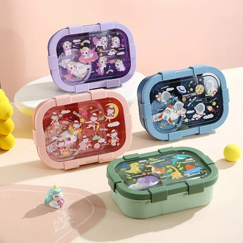 Kotak makan kartun pelajar, ko - Meal Prep Tupperware ulasan dan harga