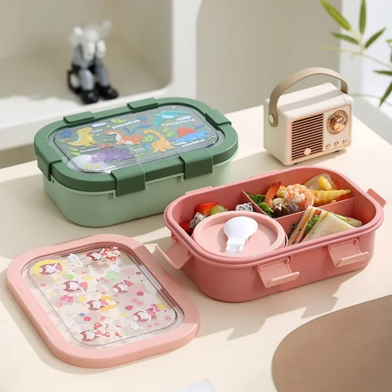 Kotak makan kartun pelajar, ko - Meal Prep Tupperware ulasan dan harga