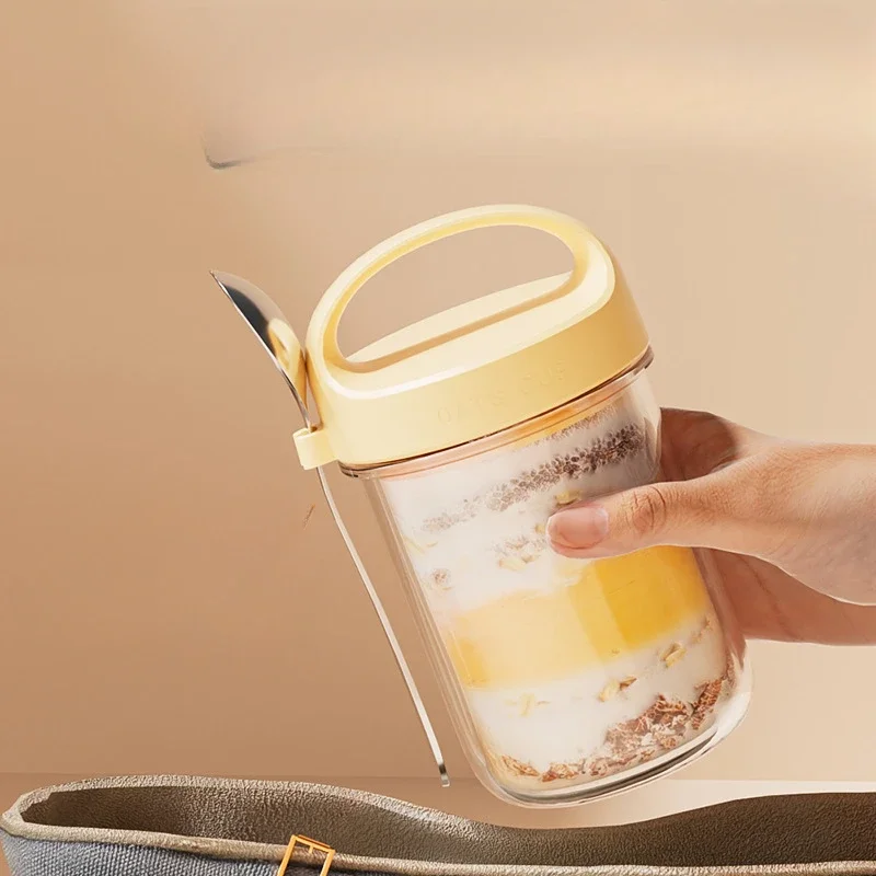 420ML Cangkir Sarapan Baru Oat - Meal Prep Yogurt Containers ulasan dan harga