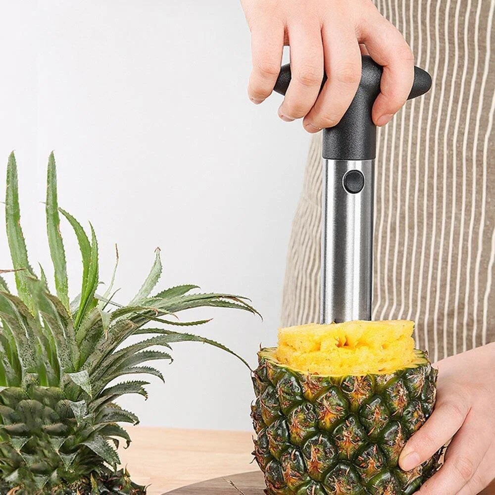 Pengupas nanas stainless steel - Pineapple Corer Slicer ulasan dan harga