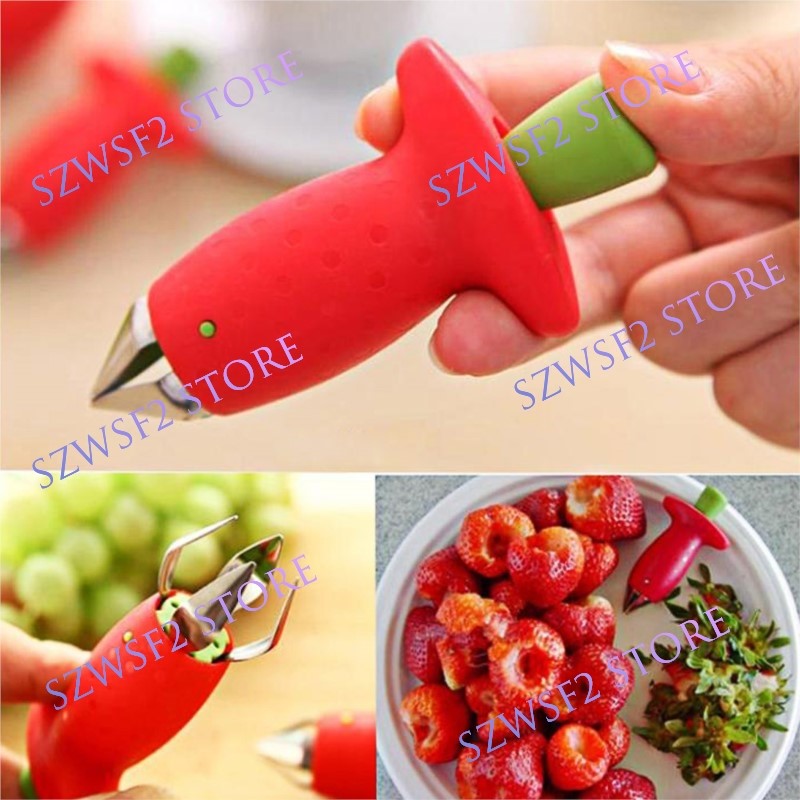 Pemotong Kulit Stroberi, Pemot - Pineapple Corer Slicer ulasan dan harga