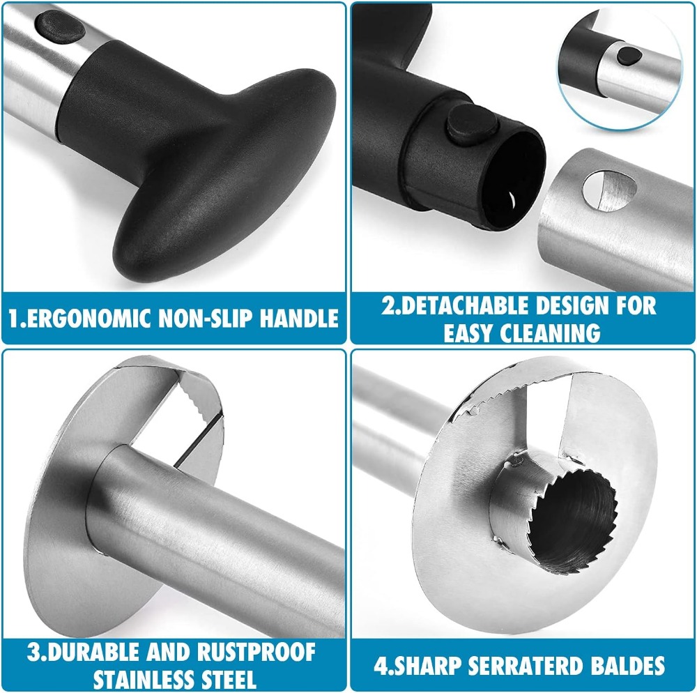 Alat Pengupas & Pemotong Nanas - Pineapple Corer Slicer ulasan dan harga