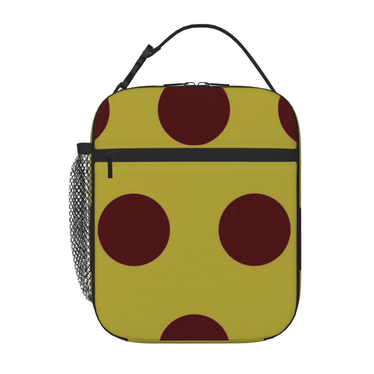 Tas Makan Siang Motif Polkadot - Meal Prep Yellow ulasan dan harga