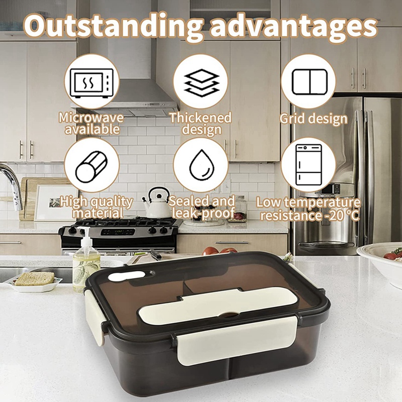 Kotak Makan Siang, Kotak Bento - Meal Prep Tupperware ulasan dan harga
