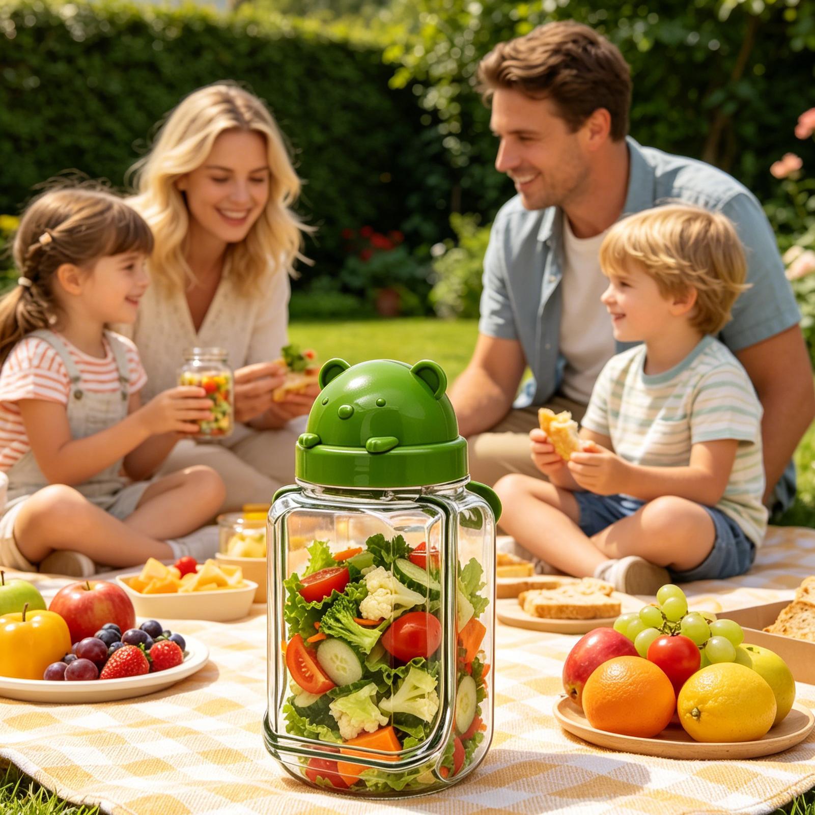 Stoples Persiapan Makanan Port - Meal Prep Jar Salad ulasan dan harga
