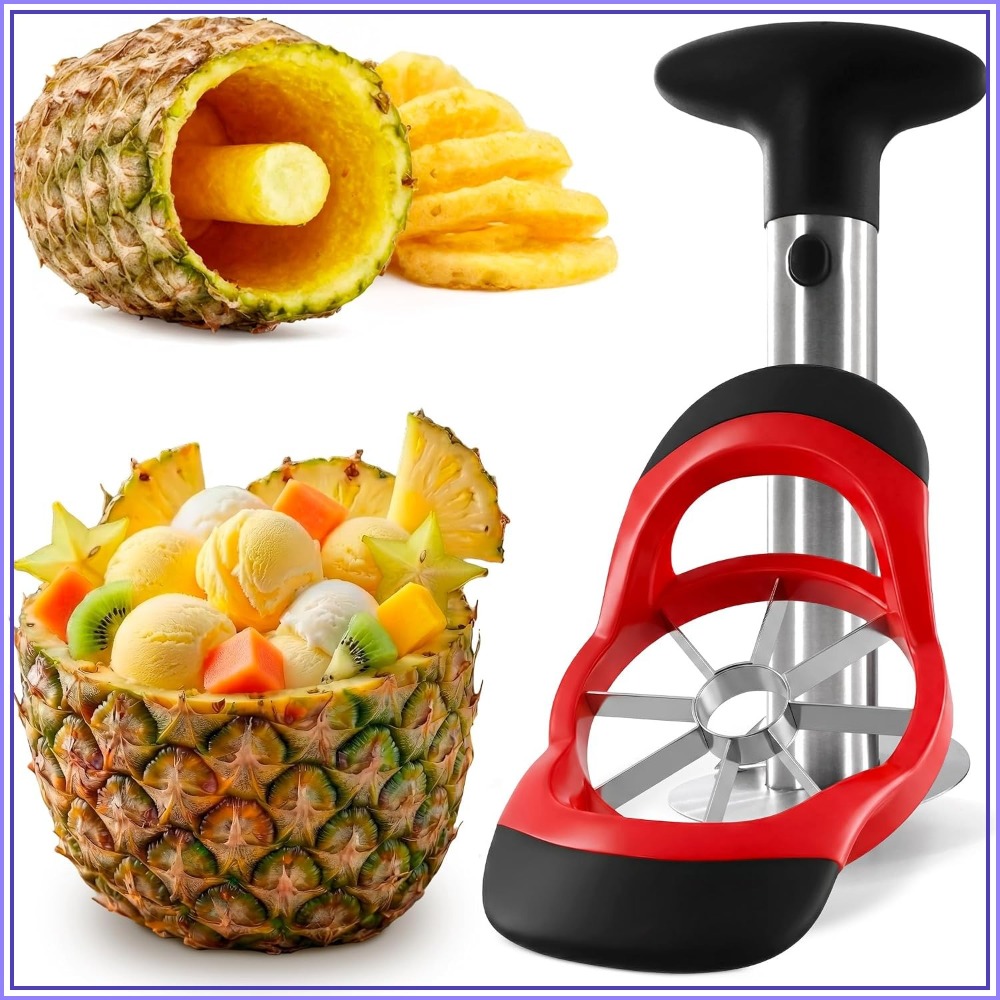 Alat Pengupas dan Pemotong Nan - Pineapple Corer Slicer ulasan dan harga