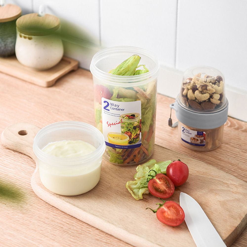 Kotak makan siang portabel Sal - Meal Prep Yogurt Containers ulasan dan harga