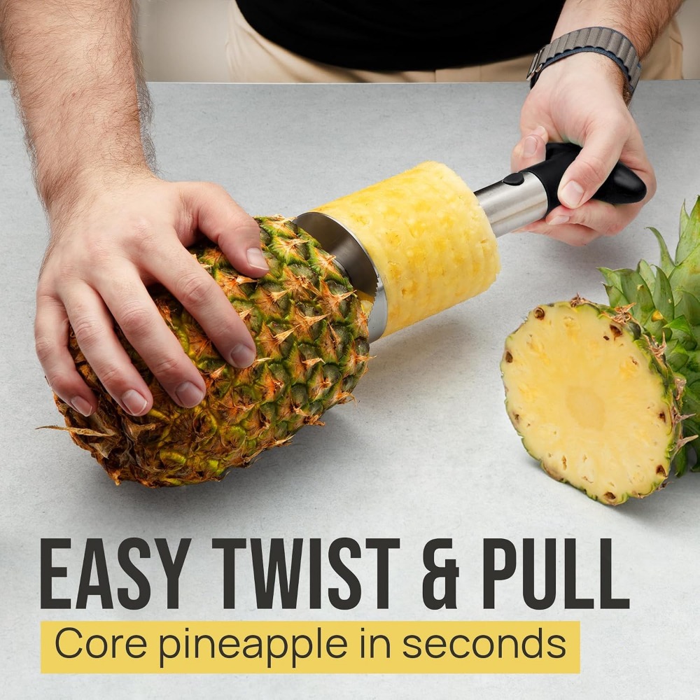 Alat Pengupas & Pemotong Nanas - Pineapple Corer Slicer ulasan dan harga